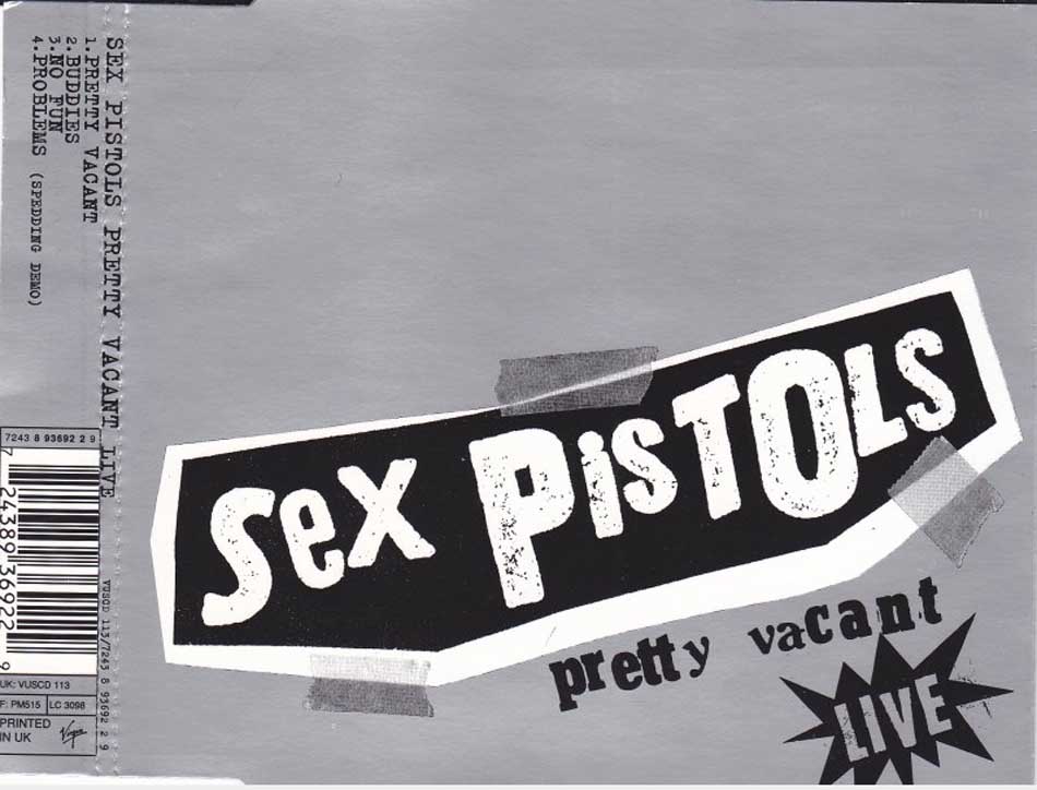 The sex pistols anarchy in the uk with album cover