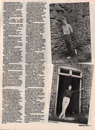 Skids - Smash Hits 1979